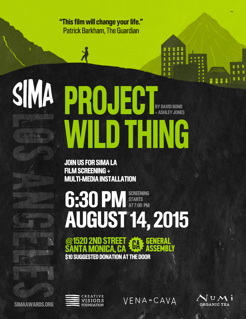 SIMA LA PROJECT WILD THING film screening + multi-media installation