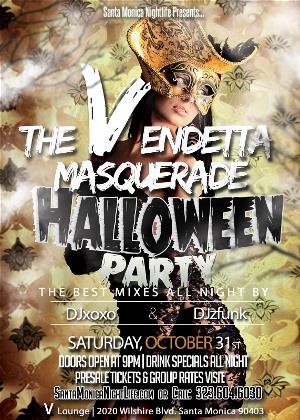 Vendetta Masquerade at V Lounge