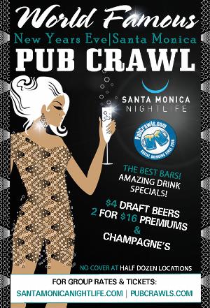 Santa Monica New Year's Eve PubCrawl