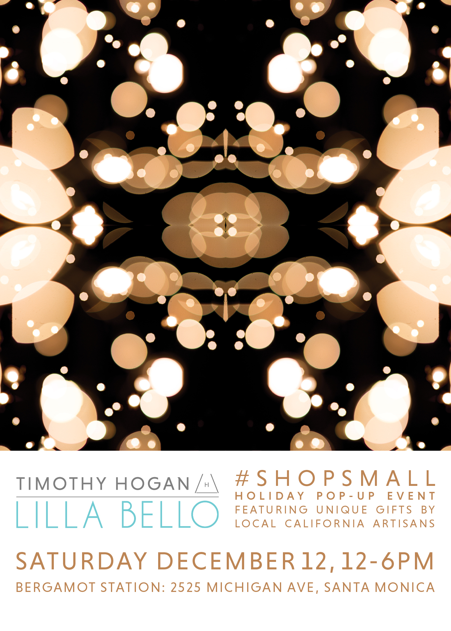 Lilla Bello/Timothy Hogan Holiday Pop Up Shop