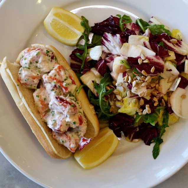 Santa Monica Seafood's lobster roll