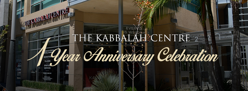 The Kabbalah Centre of Santa Monica One Year Anniversary