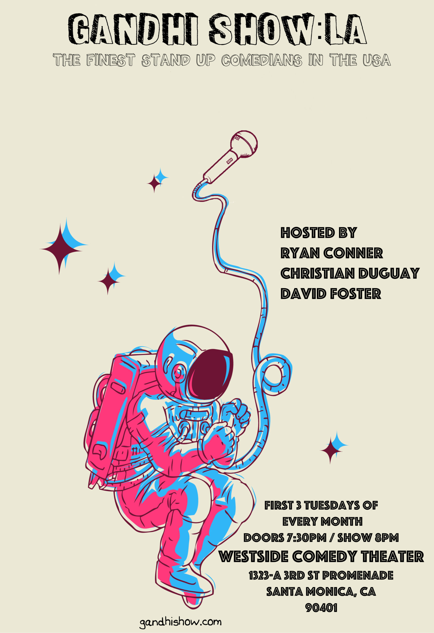 Gandhi Show with Dave Waite, Sabrina Jalees and more!