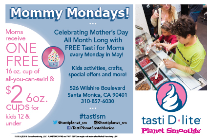 Tasti D-Lite Celebrates Mommy Mondays