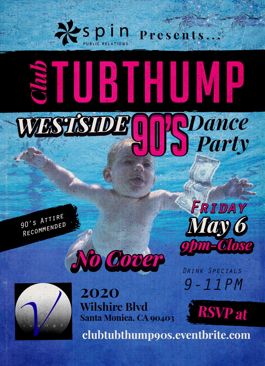 Club Tubthump's Westside 90s Party