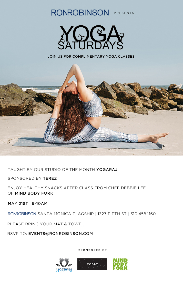 Yoga Saturday at RON ROBINSON
