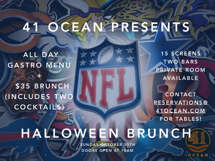 NFL Sunday Halloween Brunch