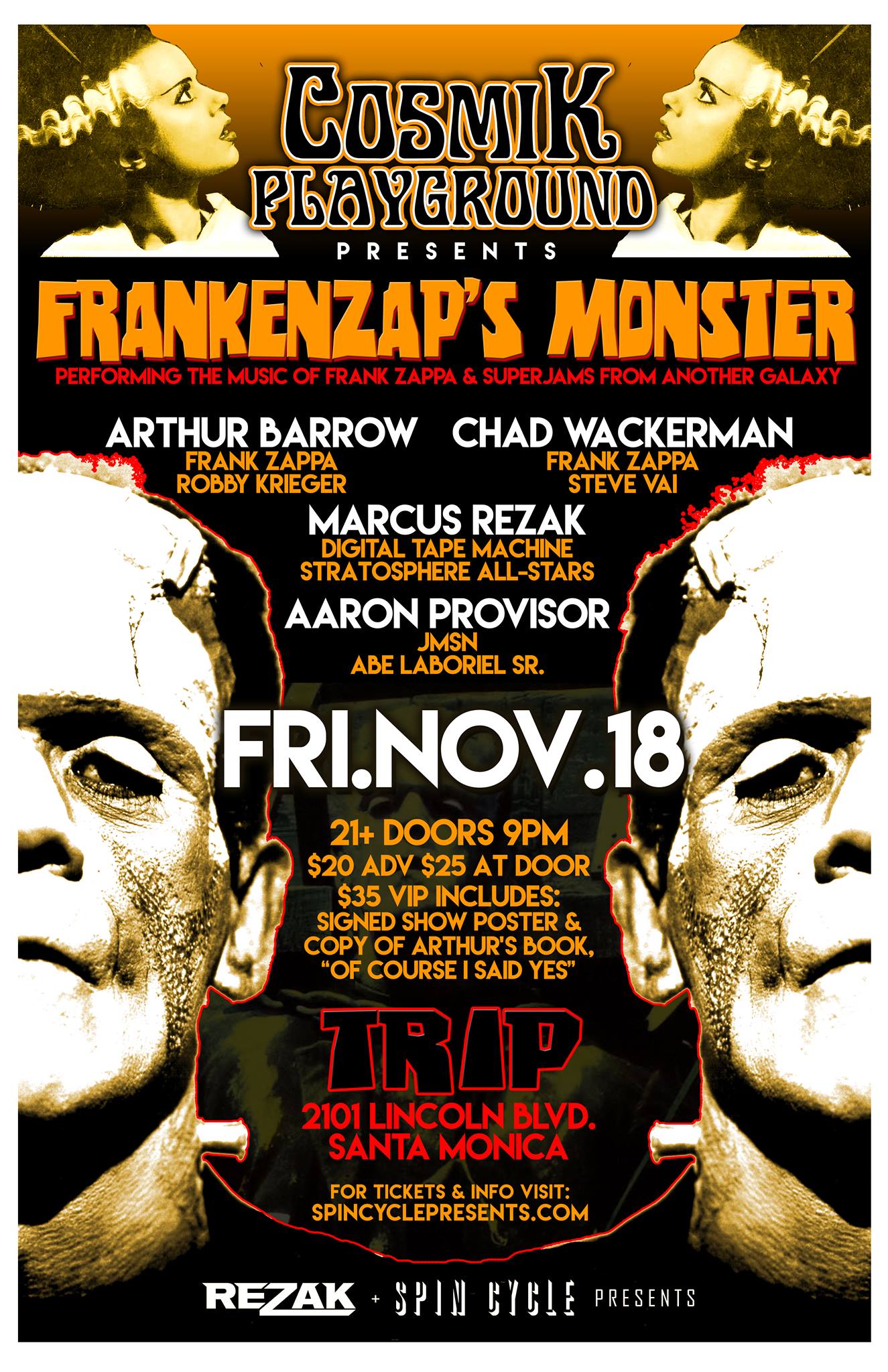Cosmik Playground Presents: Frankenzap's Monster