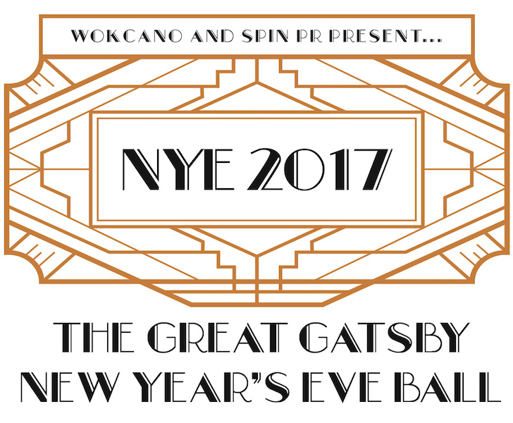 Great Gatsby NYE Ball 2017 at Wokcano Santa Monica