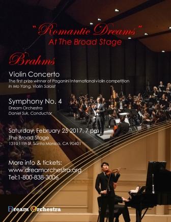 Dream Orchestra’s “Romantic Dreams” Concert