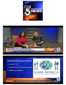 KTLA 5 Morning News Santa Monica Restaurant Week