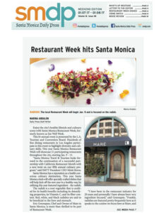 Santa Monica Daily Press - SM Restaurant Week