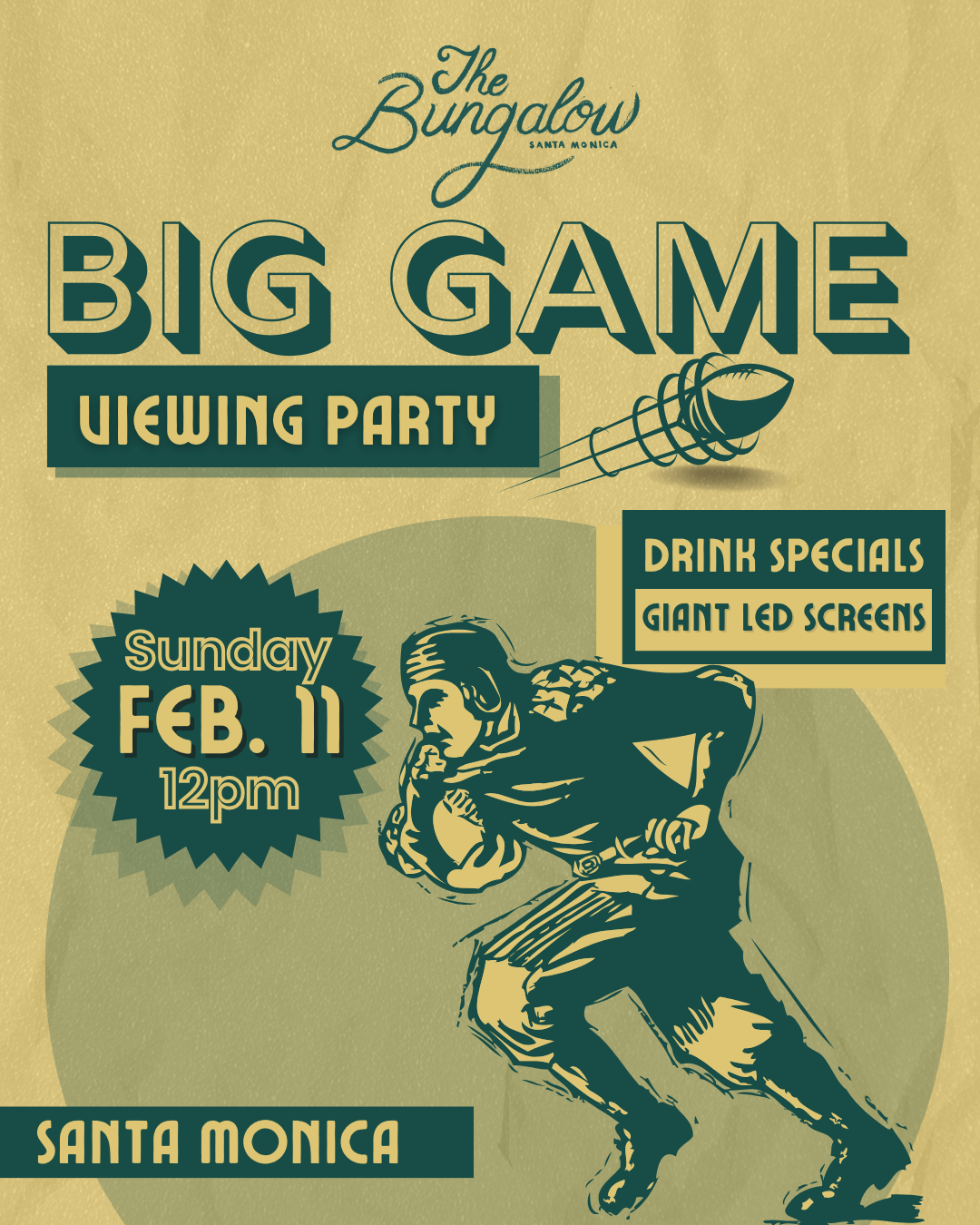 平房的超级碗周日