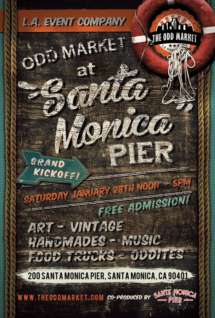 Odd Market at Santa Monica Pier