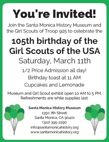 Girl Scout Birthday Celebration