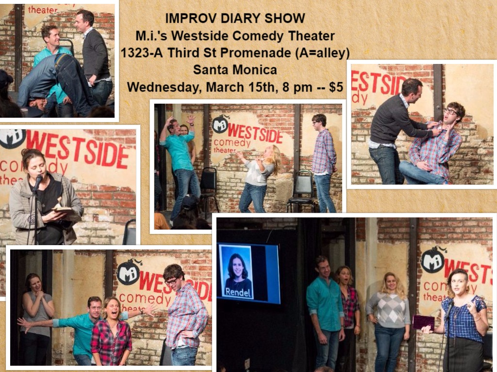 Westside Comedy Presents: So Not Fake Improv Diary Show