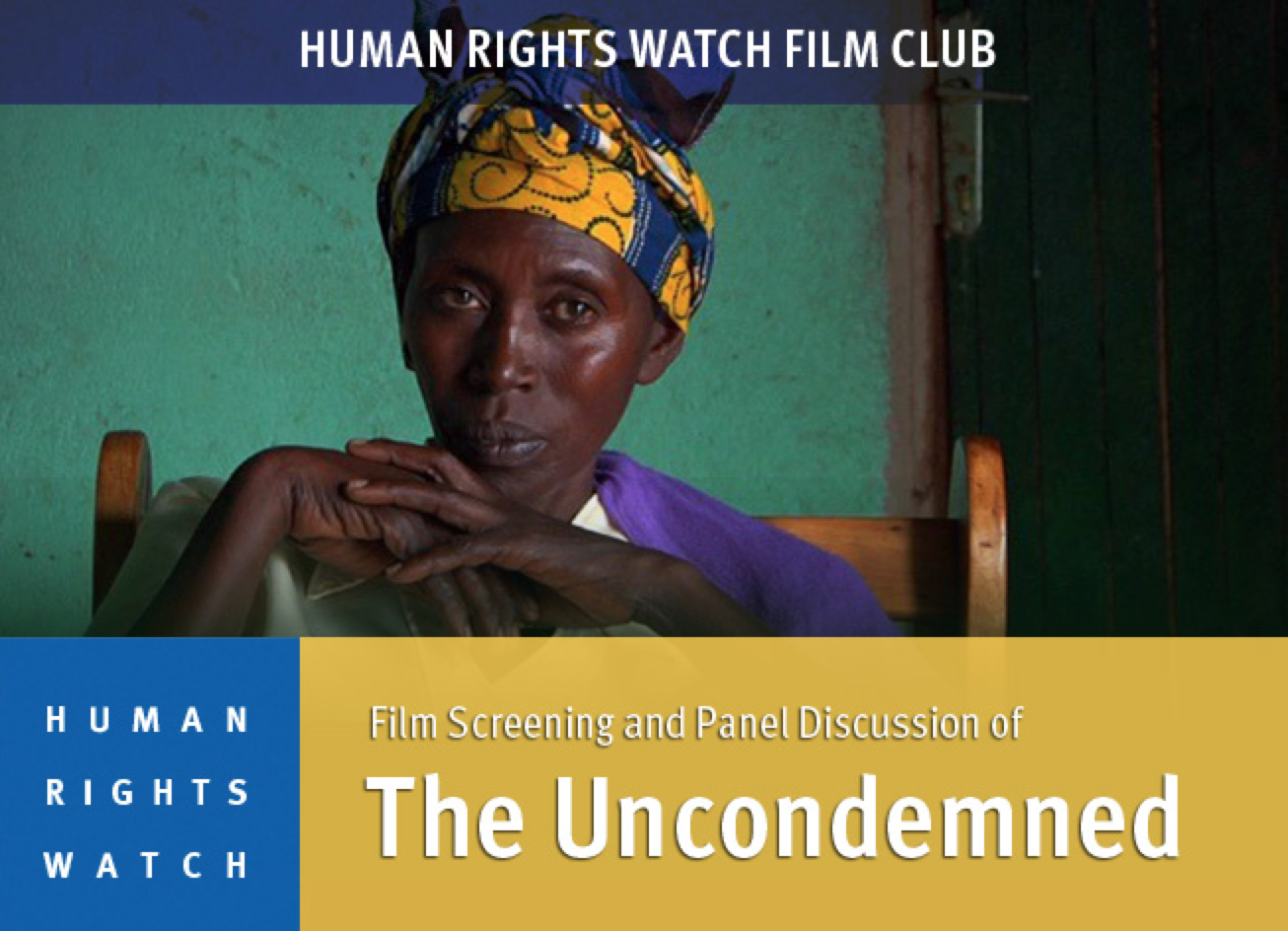 Human Rights Watch Film & Reception: The Uncondemned