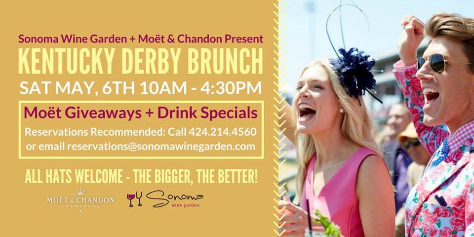 Derby Day Brunch at Sonoma Wine Garden