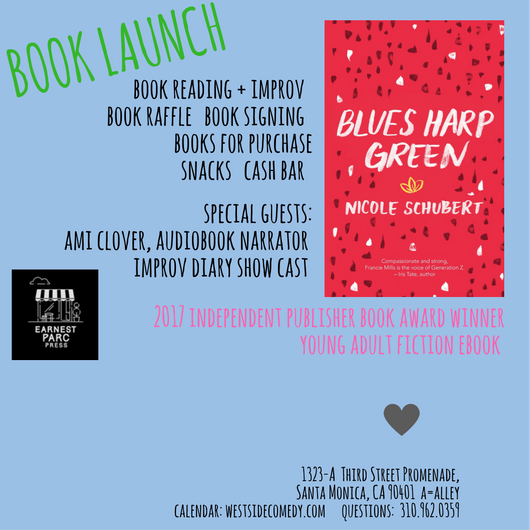 Blues Harp Green Book Launch Party & Improv Show