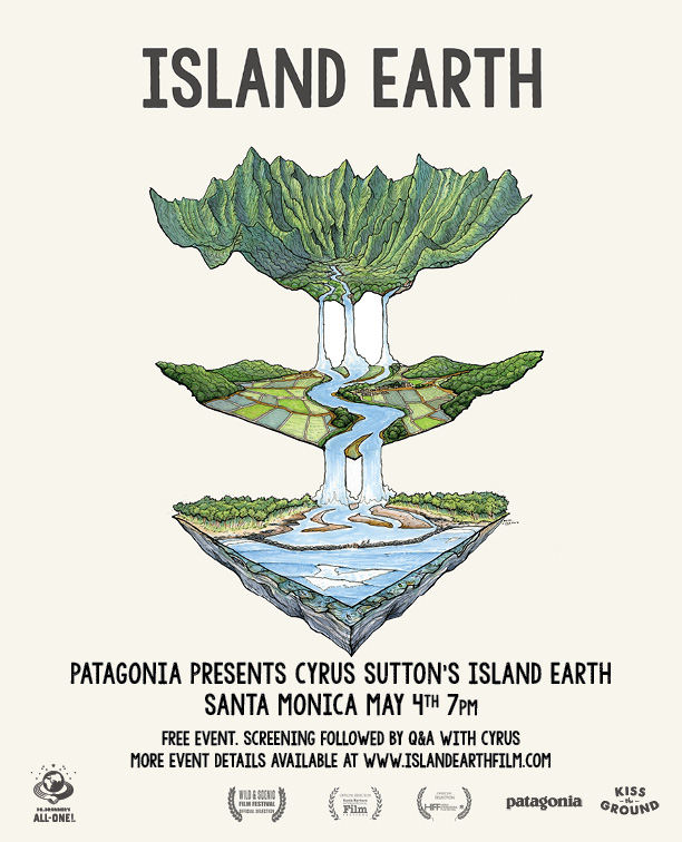 Island Earth Showing at Patagonia