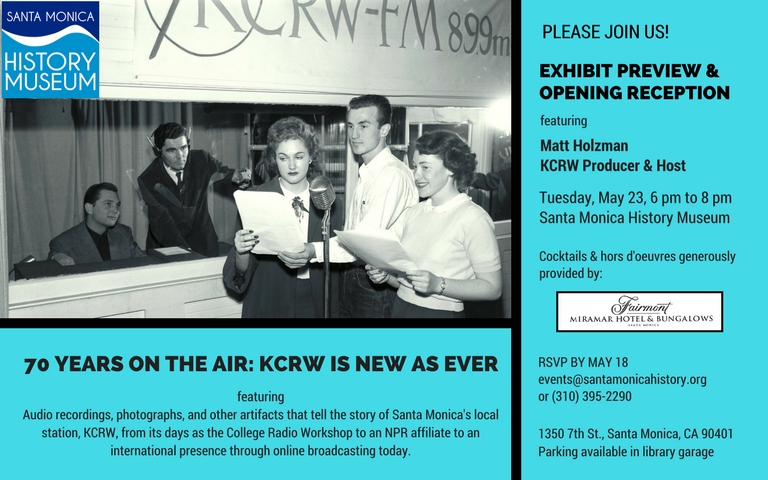 KCRW Exhibit Preview and Reception