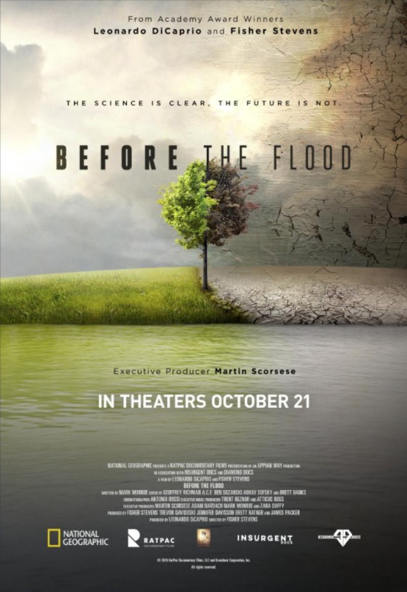 Aero Theatre Presents: Free Event! Before the Flood, 2016, National Geographic