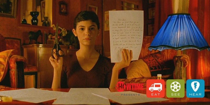 Eat|See|Hear Outdoor Movie: Amelie