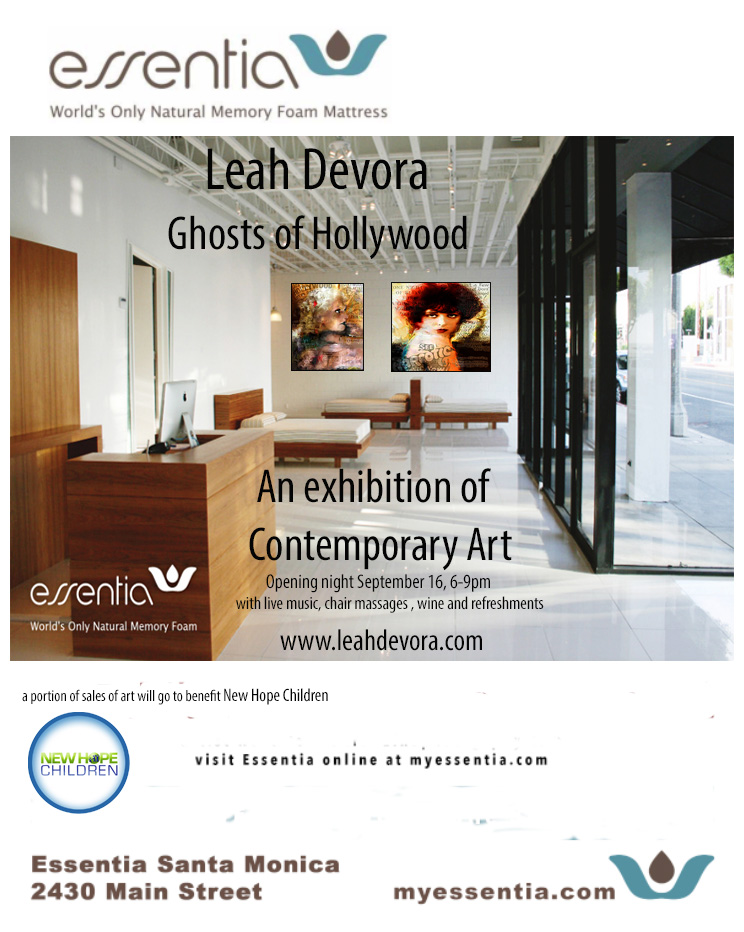 Leah Devora Ghosts of Hollywood - An Exhibition of Contemporary Art