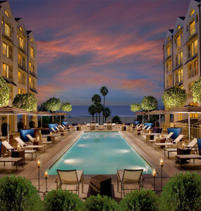 Santa Monica Ca Visitor Information Hotels Dining Unwind At These Santa Monica Hotel Pools
