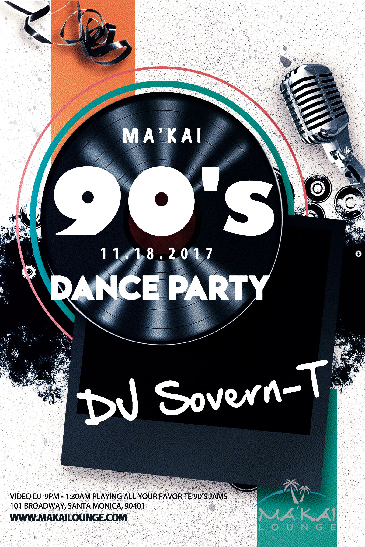 90's Dance Party at Ma'Kai