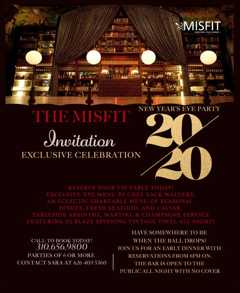 The Misfit New Year's Eve Party