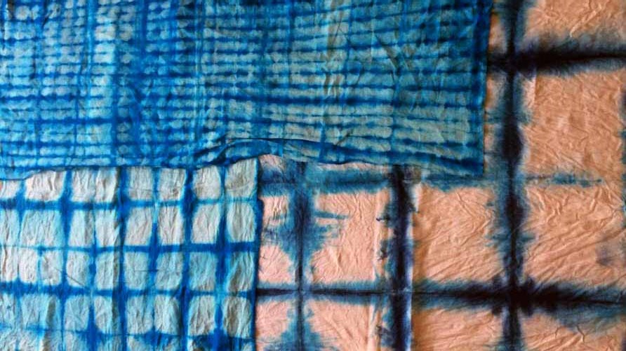 Shibori Dyed Tea Towels with Huong Nguyen