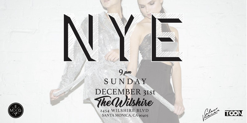 Wilshire Restaurant NYE