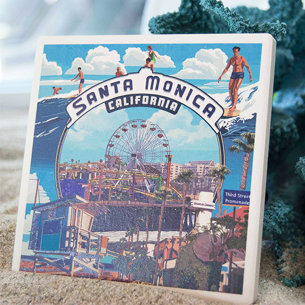 Santa Monica coaster