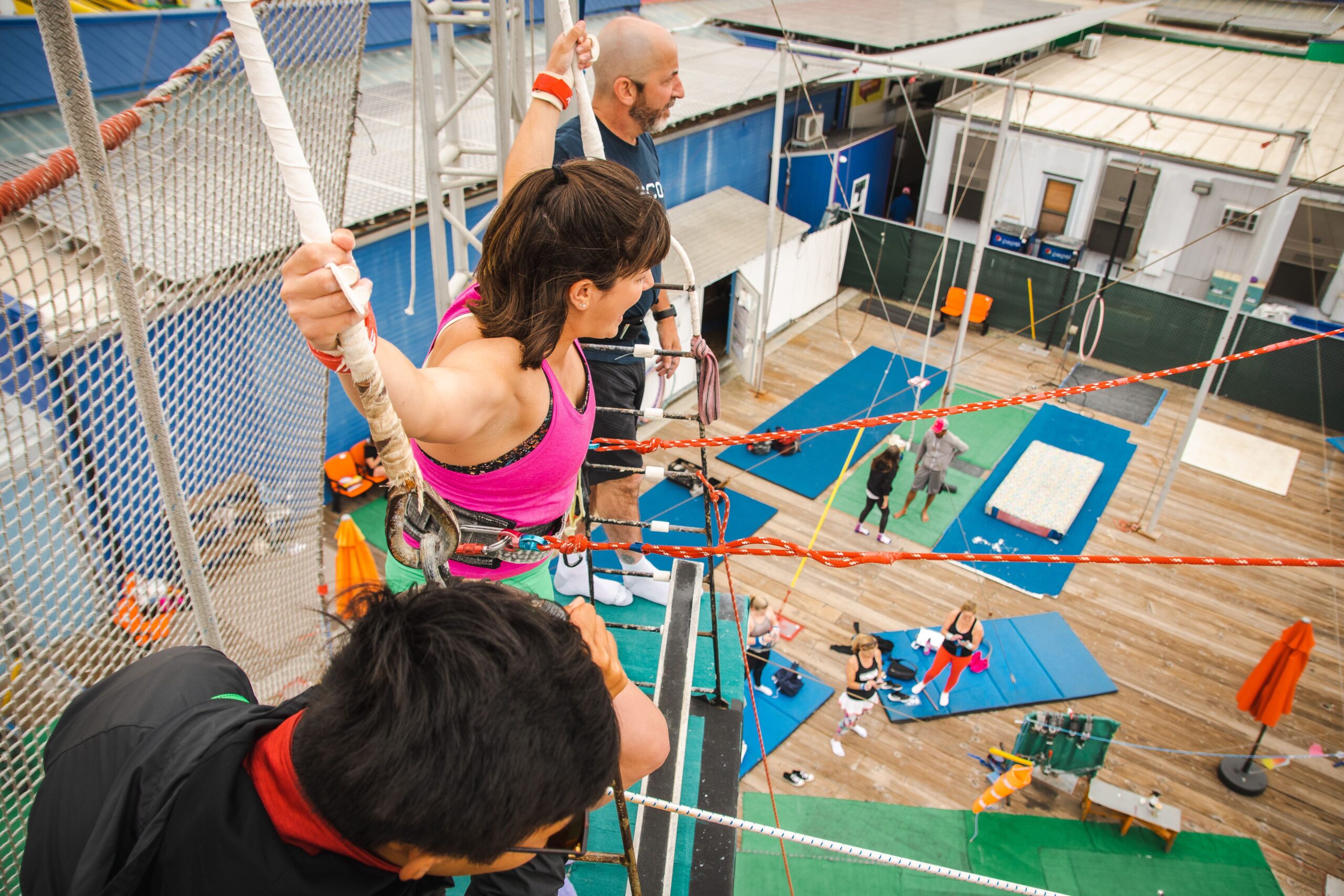 Santa Monica Trapeze School Valentine's Day Circus Showcase