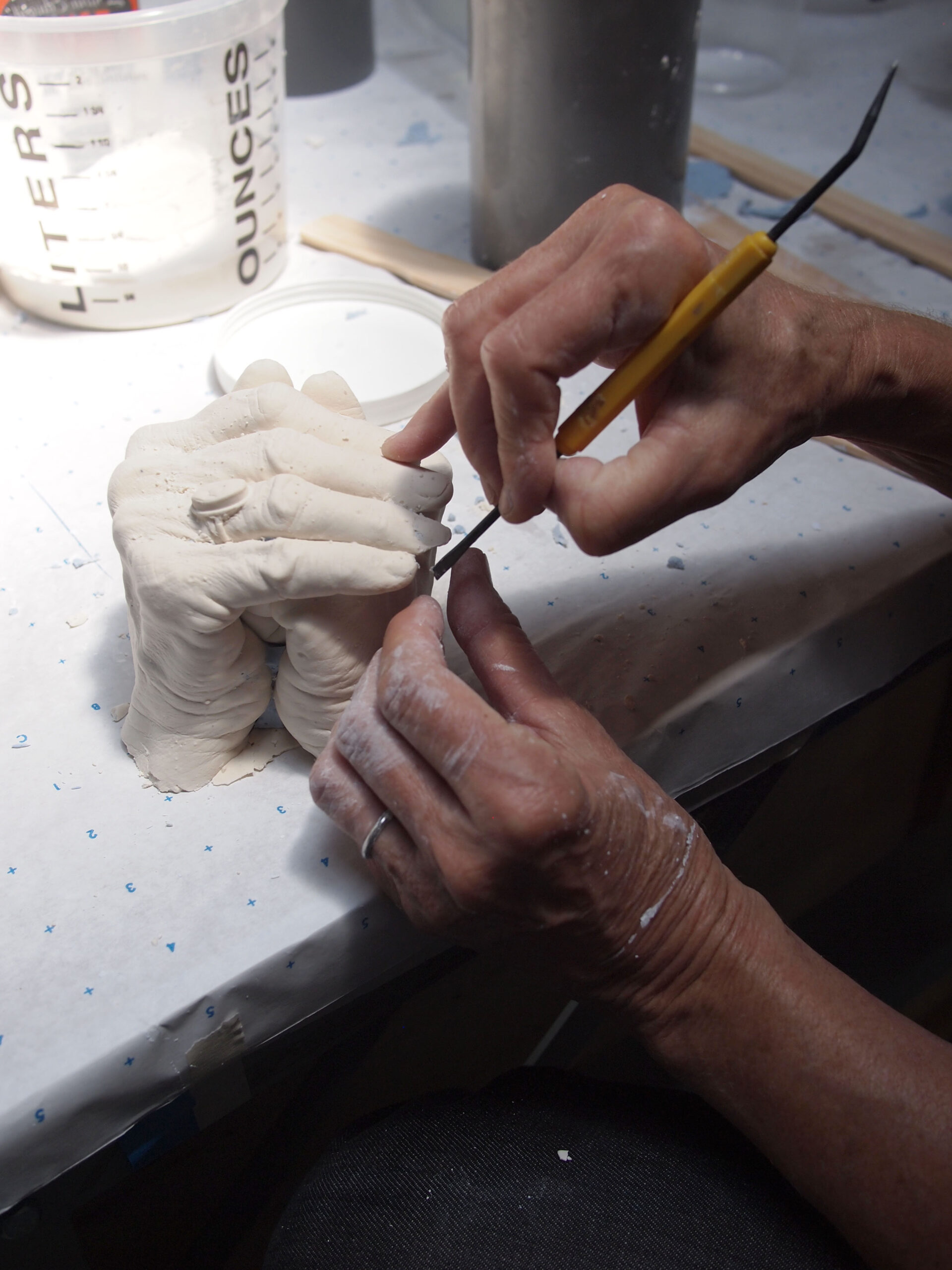 Plaster Body Casting with Brittany Ransom