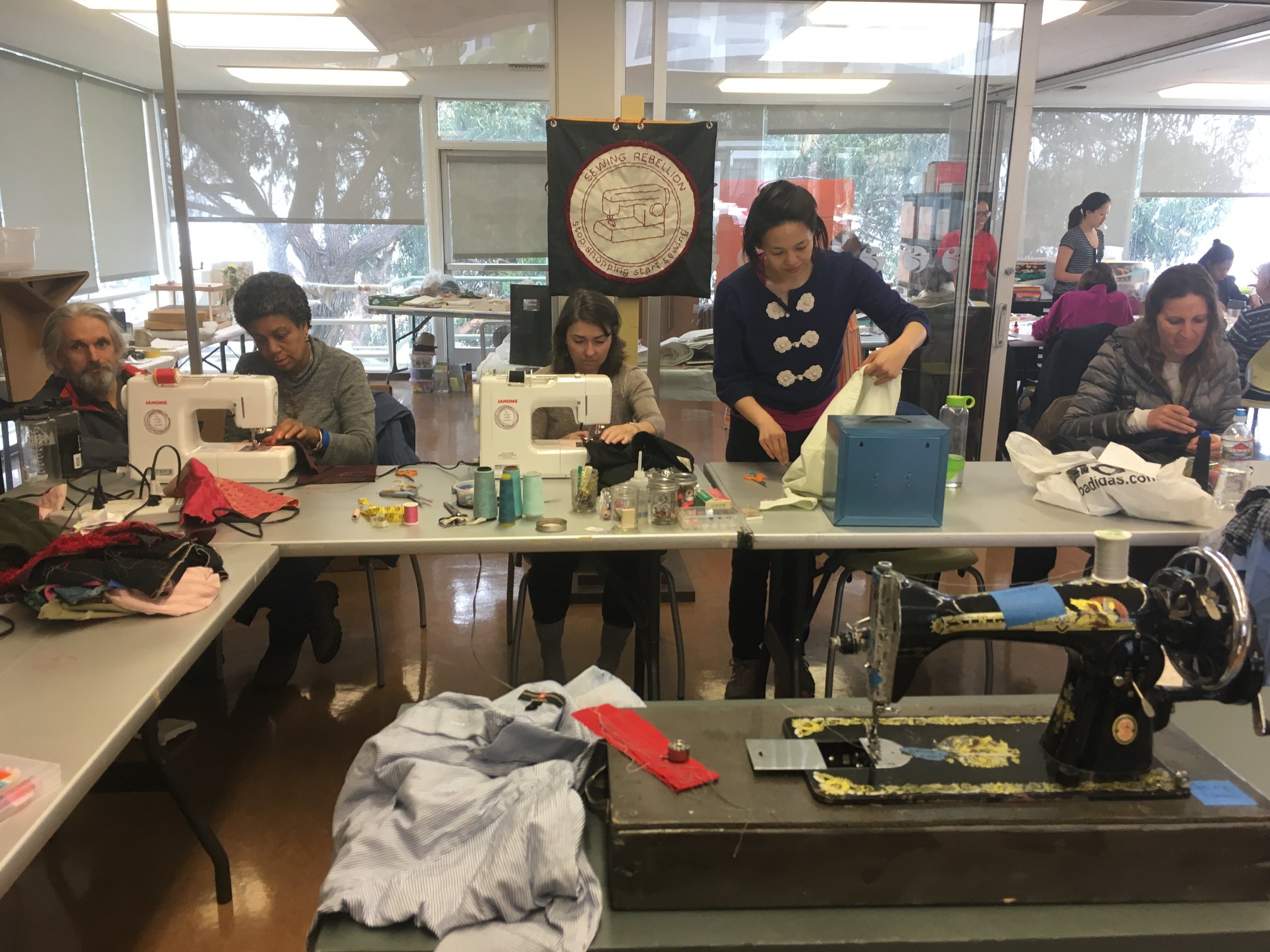 Frau Fiber's Sewing Rebellion + Craft Lounge