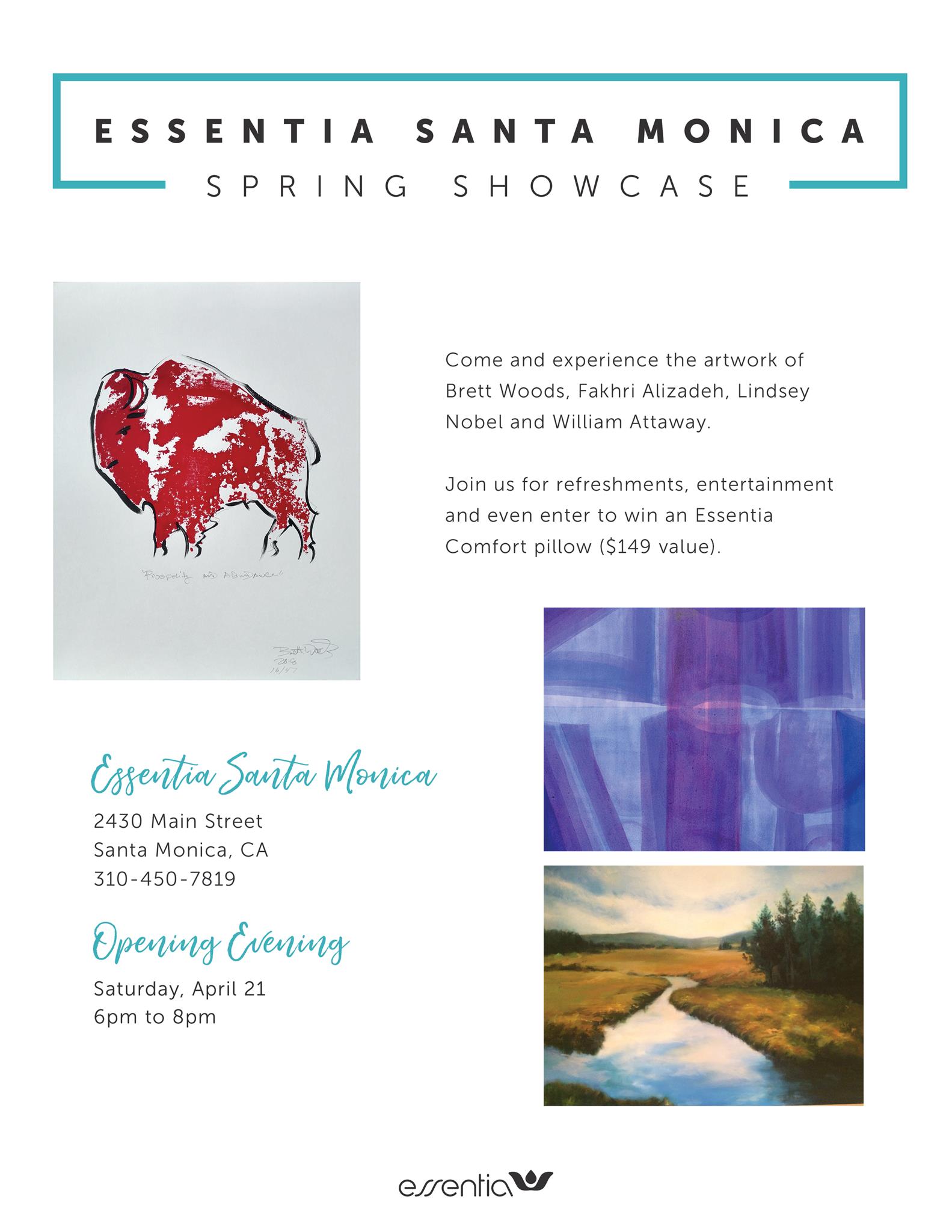 Spring Showcase - Brett Woods, Lindsey Nobel, Fakhri Alizadeh & William Attaway