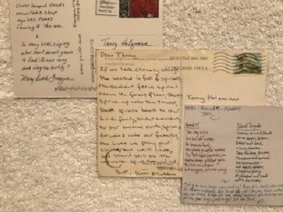 Postcard Poetry Reading and Workshop with Terry Holzman
