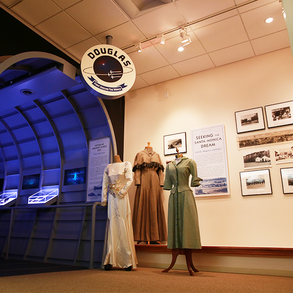 Santa Monica History Museum exhibit