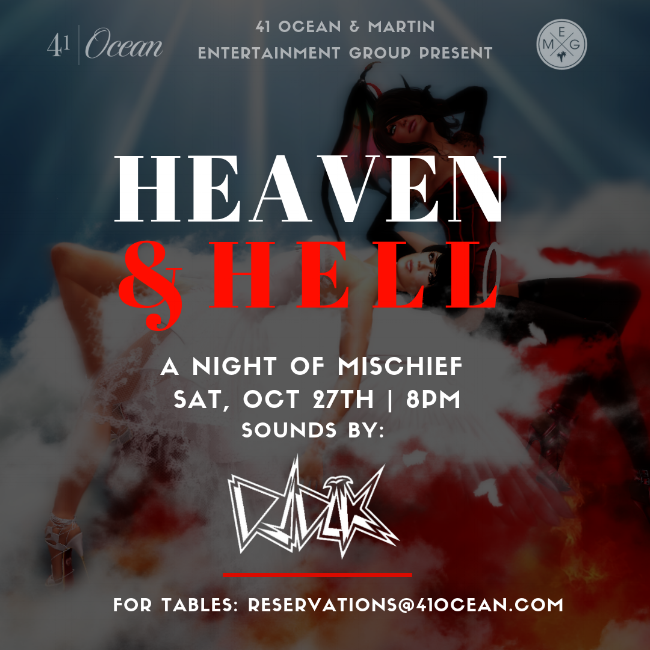 Heaven & Hell Halloween Party at 41 Ocean