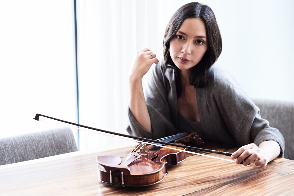 Lucia Micarelli performs at The Broad Stage