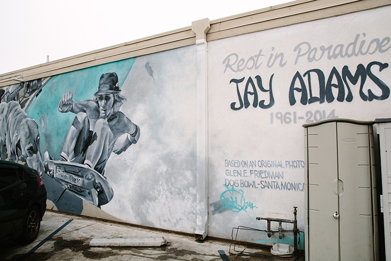Jay Adams tribute mural