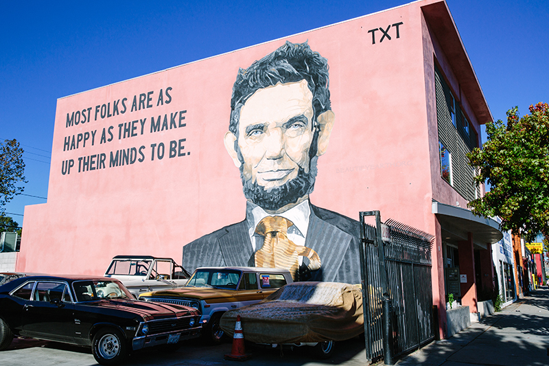Abraham Lincoln mural