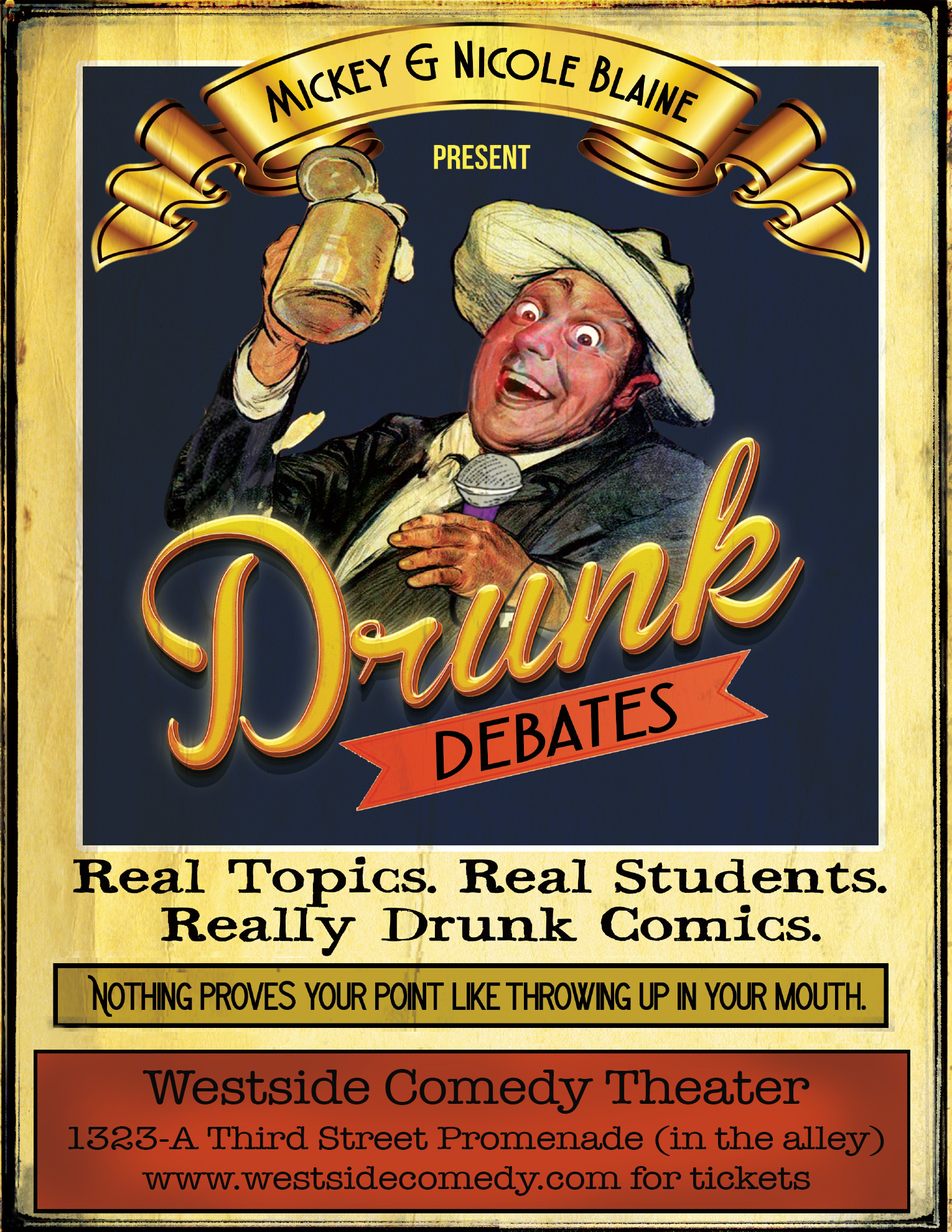 Drunk Debates // Comedy Show