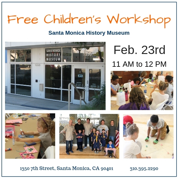 Hands on History:  Free Children’s Workshop