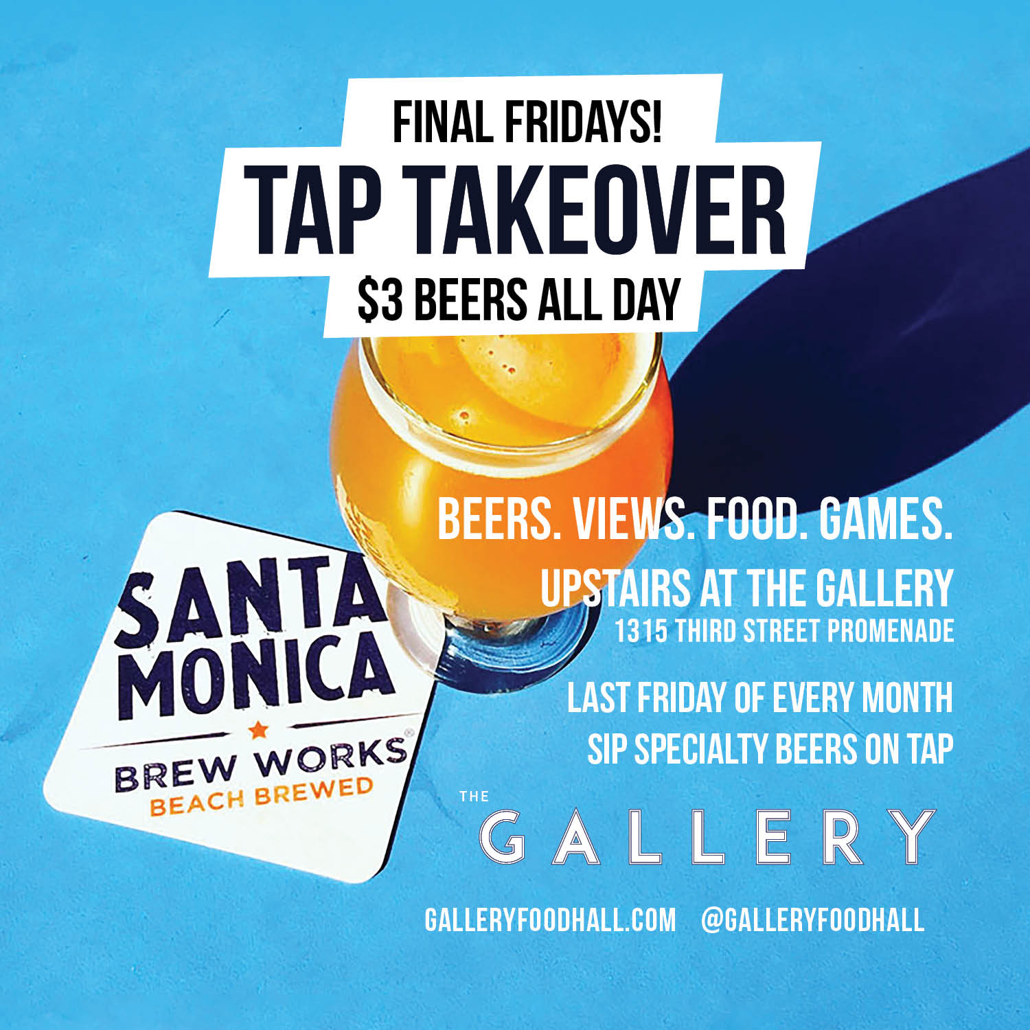 Tap Takeover on Final Fridays