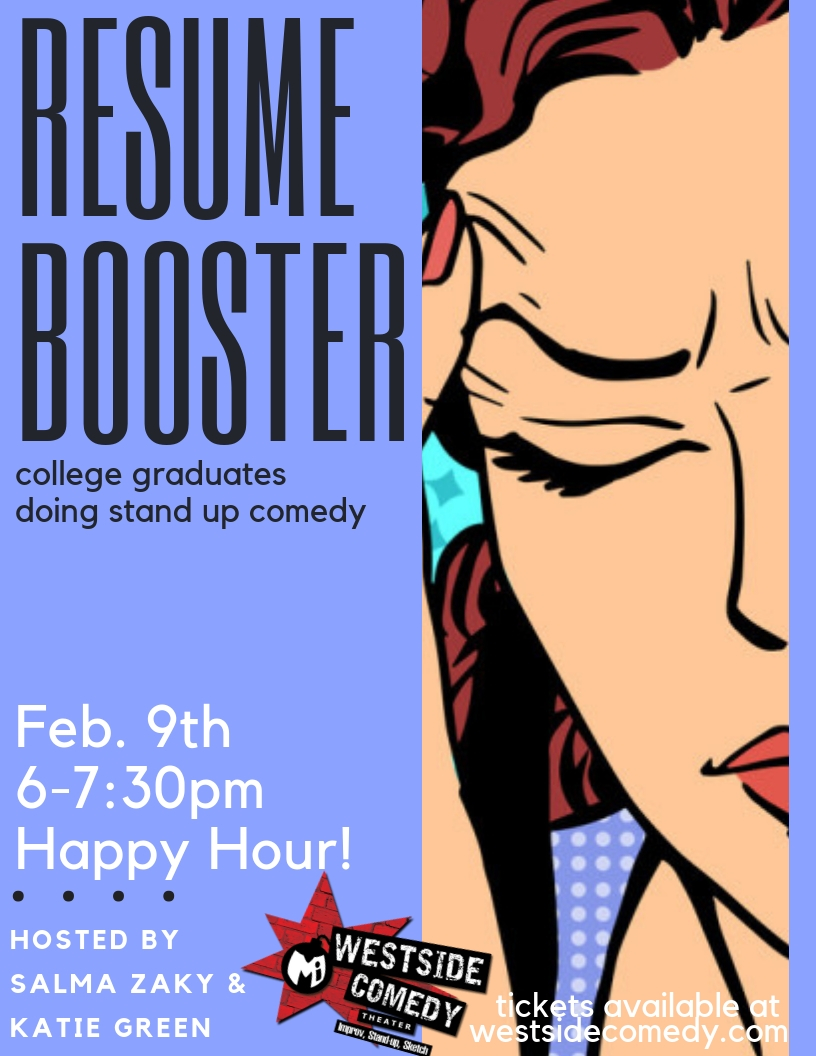 Resume Booster: Happy Hour Comedy Show!