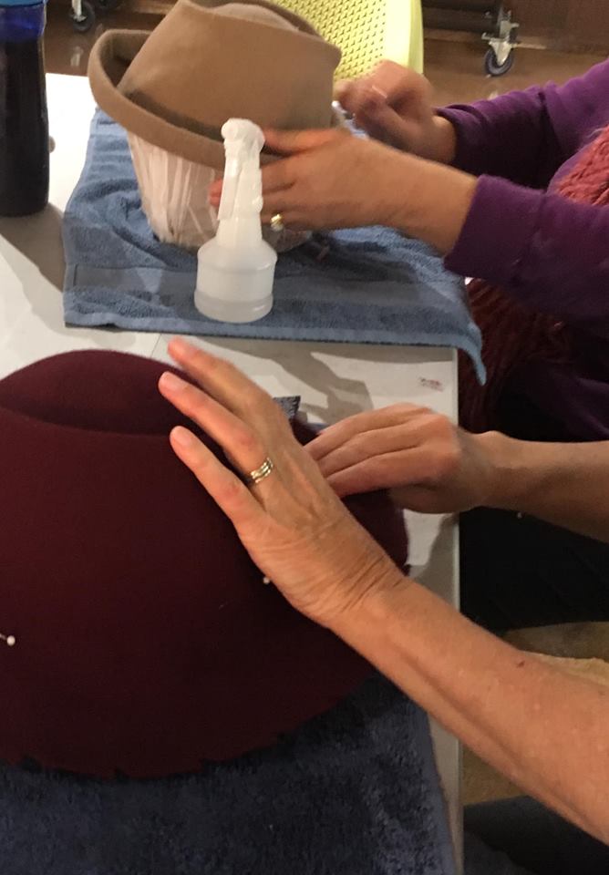 Hatmaking with Leslie Robinson