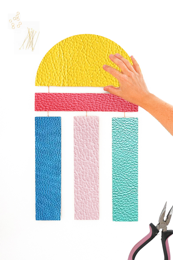 Scrap Leather Wall Hanging with Studio Resident Dahn Gim